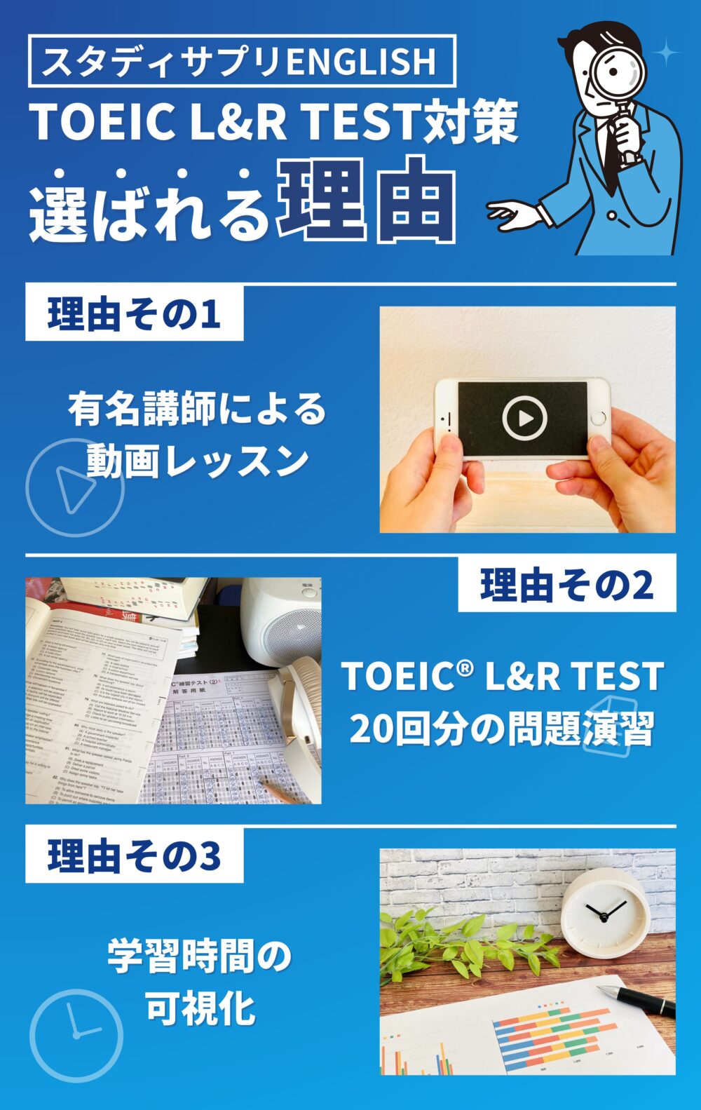 Toeic L R スタディサプリENGLISH TOEIC L&R TEST対策の口コミと評判を徹底調査 | Re-TOEIC600+